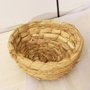 <span class=keywords><strong>Nid</strong></span> suspendu tissé en herbe pour oiseaux, pigeons et perroquets, idéal pour l'élevage et la reproduction (motif peau <span class=keywords><strong>de</strong></span> tigre) - Product Image 6