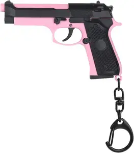 OEM/ODM murah permainan kreatif senapan logam gantungan kunci Real Mini 3D kustom M416 senjata Model senjata gantungan kunci gantungan kunci
