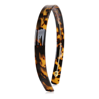 Serre-tête simple en acétate de 1,5 cm de large, style Alexander, couronne haute française, accessoires de mode pour femmes