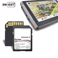 Logiciels de voiture SMIOST en plastique pour Nissan, carte SD CID modifiable, navigation GPS sur le terrain, compatible Qashqai 2017 Maxima 2016 C10