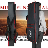 IRIN - Bolsa de Transporte para Teclado Electrónico de Piano, 10 mm, Portátil, de Alta Calidad, Impermeable, de Tela Oxford Gruesa, con Capacidad para 61 Teclas
