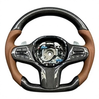 Volant en fibre de carbone personnalisé M1M1 pour BM/W G20 G30 G05 G06 G22 M Sport 2019-2024, fixation directe