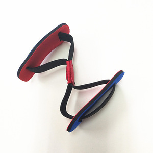 Ce séparateur d'orteils avec bande de résistance bleu-rouge unisexe pour la course, l'exercice, le fitness et le remodelage corporel - Product Image 2