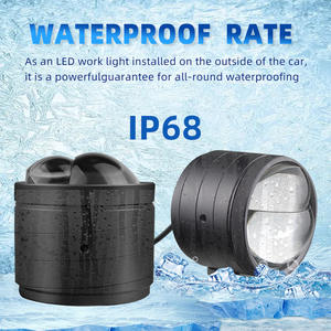 Yosovlamp Phare antibrouillard LED laser bicolore automobile étanche en aluminium 6000K compatible avec Accord X5 X6 Azera City - Product Image 2