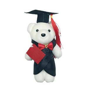 ตุ๊กตาหมีน้อยสวมชุดครุย ตุ๊กตาหมีปริญญาโ<span class=keywords><strong>ท</strong></span> ตุ๊กตาหมีดุษฎีบัณฑิต ของขวัญสำหรับนักเรียนในช่วงฤดูกาลรับปริญญา - Product Image 6