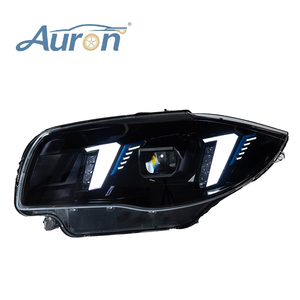 High Quality New 12V Auto Dual Color 6000K <b>LED</b> <b>Headlights</b> for 1 Series E87 2004-2011 120i 130i 135i Plug Play - Product Image 1