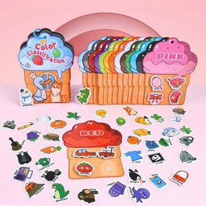 Juguete Sensorial para Autismo, Actividad de Aprendizaje de Números y Colores, Libro de Actividades para Niños Preescolares y Pequeños - Product Image 1