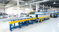Horno de Calentamiento de Aluminio Multibillet 1650T, 35KW 380V, Calentador PLC para Prensa de Extrusión