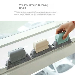 Cepillo y herramienta portátiles <span class=keywords><strong>de</strong></span> plástico <span class=keywords><strong>para</strong></span> limpiar ranuras <span class=keywords><strong>de</strong></span> ventanas, cepillo pequeño <span class=keywords><strong>para</strong></span> limpiar huecos <span class=keywords><strong>de</strong></span> ventanas - Product Image 3