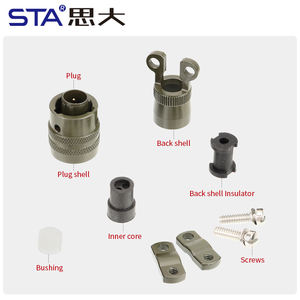 IP67 водонепроницаемый <span class=keywords><strong>2</strong></span>-сторонний Кабельный штекер с 8 корпусами, размер MIL DTL 26482 8-2S, припой, круговой разъем, <span class=keywords><strong>2</strong></span>-контактный КЛАСС E F J Power - Product Image 5