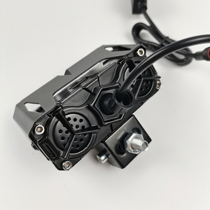 Feux de travail pour moto à trois yeux, lentille bicolore LED 35-45W, faisceau longue et courte portée - Product Image 5