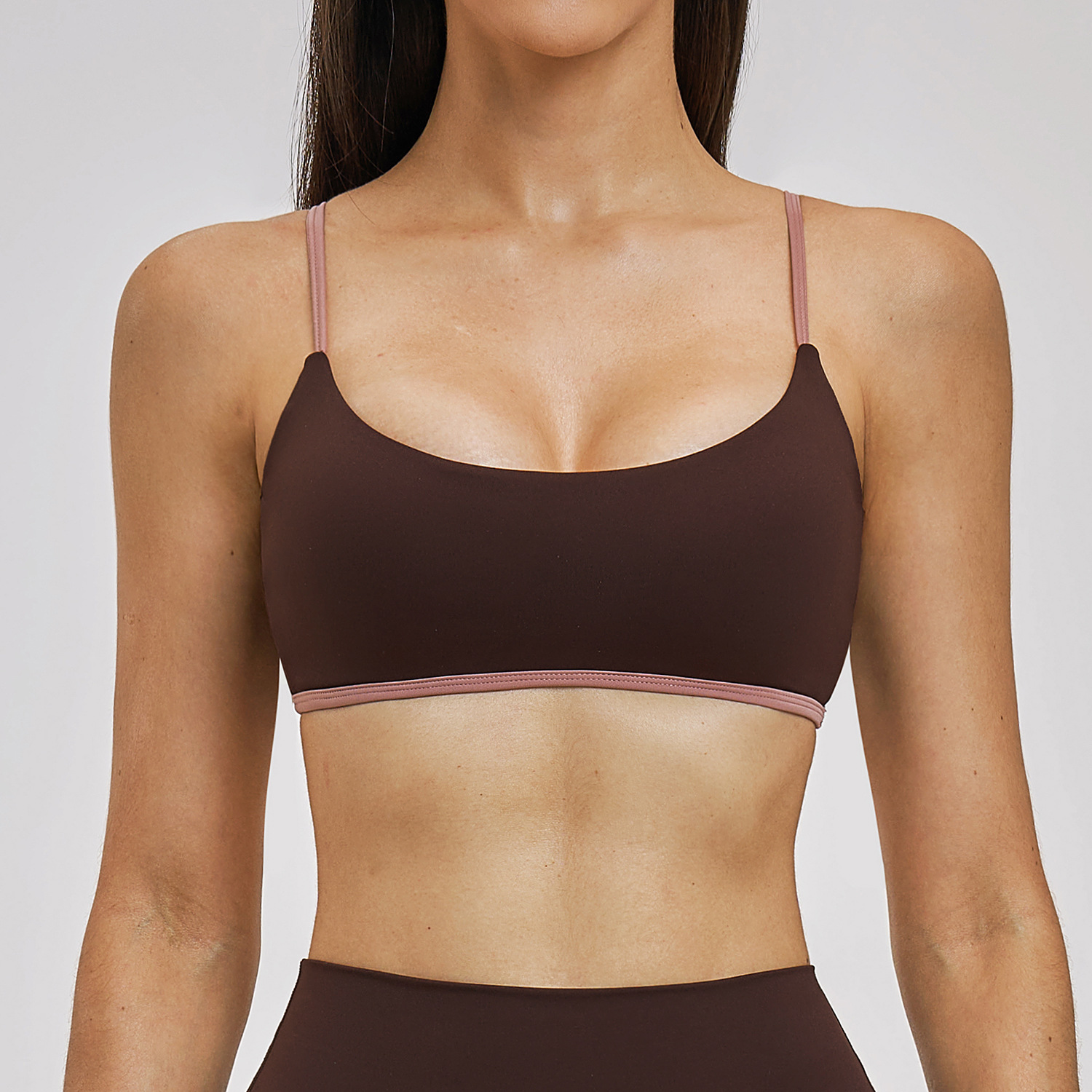 Soutien-gorge marron foncé