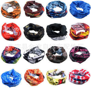 Magic <b>Headband</b> Nylon Multifunction Sports Neck <b>Warmer</b> For Men Women Cycling Outdoor Sunscreen Face Mask Bandana - Product Image 1