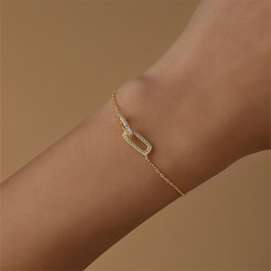 Nuevo Brazalete de Moda con Circonita, Estrella y Ojo Azul, Cruz Clásica de Plata 925 - Product Image 3