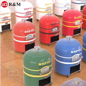 Four à pizza électrique à gaz pour <span class=keywords><strong>restaurant</strong></span>, italien industriel, napolitain, extérieur commercial, argile, pierre, feu de bois - Product Image 2