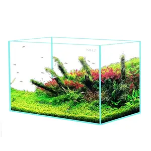 Jinjing пять линий ультра-белый стеклянный аквариум аксессуар
