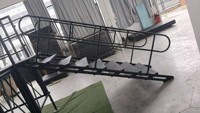 Scène mobile pour événements, concerts, mariages, scène d'assemblage facile à installer, contreplaqué antidérapant, hauteur réglable, à vendre