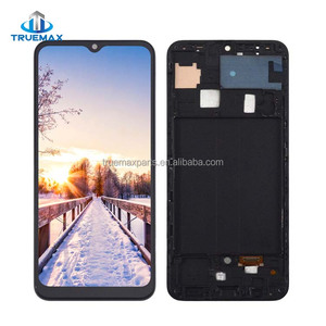 จอ LCD พร้อมกรอบสำหรับซัมซุง กาแลคซี่ เอ 50 หน้าจอทดแทน Pantalla Ecran Tela Ekran จอแสดงผลดิจิไทเซอร์ รุ่น <span class=keywords><strong>A505F</strong></span> - Product Image 3