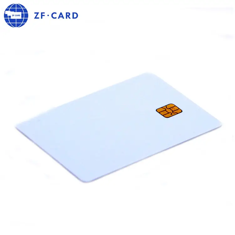 Tarjeta de contacto Rfid, Chip de contacto, PVC 4442, tamaño CR80, precio de fábrica