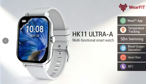 HK11 Ultra 3 Smartwatch Reloj Smart Watch HK11 Ultra Pro Max Akilli Saat Hombre Montre Relogio Reloj Inteligente mit 2 Armbändern - Product Image 3