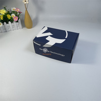 Cajas de correo de color corrugado impresas con logotipo personalizado