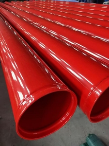 Tubería de Acero Recubierta de Plástico de Primera Calidad, Anticorrosiva, para Uso Interno y Externo, con Extremos Ranurados, para Sistemas de Rociadores Contra Incendios - Product Image 4