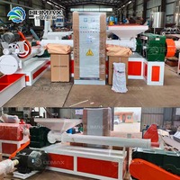 Granulés de plastique PP PE recyclés produits par une machine de granulation de plastique, machine de pelletisation de plastique, matière première