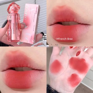 Soft Fog Velvet Lip Mud Matte Lip Glaze n'est pas facile à estomper et à montrer le rouge à lèvres blanc d'automne et d'hiver pour étudiants - Product Image 6