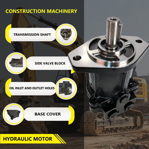 قطع غيار حفار KYB من نوع عالي الضغط لسيارة Sany ، خدمة ثقيلة ، ضمان لمدة عام واحد Cm³/rev - Product Image 2