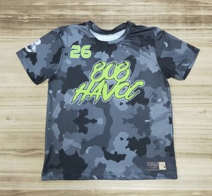Camisetas Sublimadas Personalizadas al por Mayor, Colores Vivos Resistentes a la Decoloración, Diseño sin Límites, Secado Rápido, Absorción de Humedad, MOQ Bajo - Product Image 3