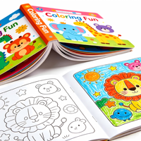 Libro de cartón personalizado para niños, con estampado de preguntas y respuestas, mensajes de palabras, romance, caja de mesa, citas, encuadernado, para bebés y niños