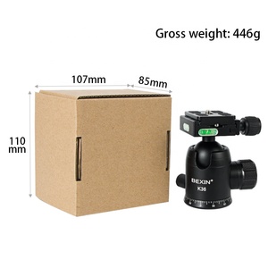 Phụ Kiện Chụp Ảnh Máy Ảnh Panorama Video <span class=keywords><strong>360</strong></span> Xoay 1/4 Đầu Vít Máy Ảnh Đầu Tròn Chân Máy Cho Chân Máy Ảnh Dslr - Product Image 4