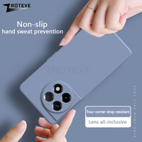 OnePlus11 Coque arrière en silicone liquide souple pour OnePlus 11 11R One Plus 12 12R OnePlus11R OnePlus12R Coque de téléphone antichoc