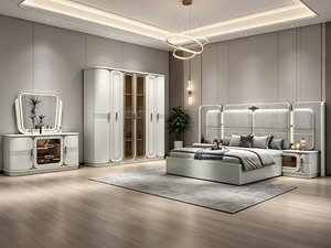 Bedroom Furniture Set Luxury king <strong>Size</strong> Bed Modern <strong>Queen</strong> <strong>Size</strong> Beds for Home Complete Master Royal Hotel Furniture Bedroom Sets - Product Image 1