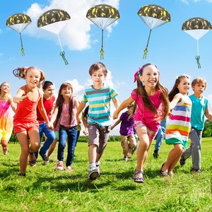 Paracaídas de Juguete de Plástico Barato HY Stock, Colores Unisex, Juguete para Lanzar al Aire Libre, Juguete Deportivo para Niños - Product Image 5