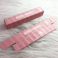 Paquets de tubes de bâton à lèvres de marque privée OEM boîte en papier baume à lèvres brillant à lèvres boîtes d'emballage avec logo personnalisé