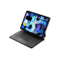 Étui clavier sans fil magnétique en cuir détachable avec pavé tactile pour iPad Pro 11 et iPad Air 4 et iPad Air 5 10,9 pouces