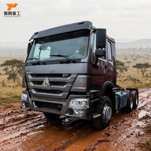 Tractor Pesado H0w0 6x4, Resistente para Minería en África, Transporte en Carreteras Difíciles - Product Image 3