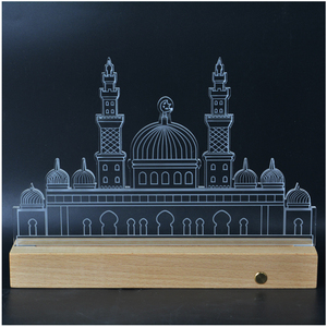 Oración islámica musulmana altavoz Digital Corán REPRODUCTOR DE MP3 Mini esfera Luna lámpara de luz nocturna artículo de regalo para niños con reproductor Corán - Product Image 5