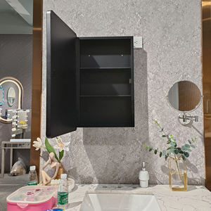 Gabinete de Espejo Inteligente con Marco Metálico Rectangular de Diseño Moderno, Directo de Fábrica, Gabinete <span class=keywords><strong>para</strong></span> Medicamentos con Luz LED <span class=keywords><strong>para</strong></span> Baño - Product Image 3