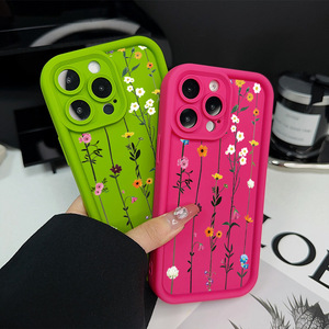<span class=keywords><strong>Coque</strong></span> de téléphone en <span class=keywords><strong>silicone</strong></span> à motif floral OEM d'usine pour <span class=keywords><strong>iPhone</strong></span> 16, 16 Pro, 13, 15, 14, 12, 16, 11, XS, XR, X, 7, 8 Plus, <span class=keywords><strong>SE</strong></span> <span class=keywords><strong>2022</strong></span> – Housse souple antichoc - Product Image 5