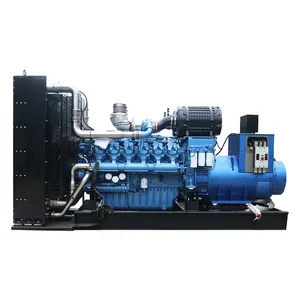 Generator diesel bingkai terbuka 380v ce fase 15kw 20kva 30kw 50kva 100kw 150kva 200kw 400kw 500kva weiqai generator diesel