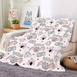 Manta <span class=keywords><strong>de</strong></span> Franela Personalizada con Diseño <span class=keywords><strong>de</strong></span> <span class=keywords><strong>Elefante</strong></span> Volador para Niños, Suave Manta <span class=keywords><strong>de</strong></span> Felpa con Diseño <span class=keywords><strong>de</strong></span> Dibujos Animados, Regalo para Bebés y Niños - Product Image 1