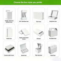 Boîtes d'emballage cadeau cosmétiques personnalisées en papier kraft biodégradable pliables avec gaufrage et pelliculage mat/brillant pour gloss et rouge à lèvres