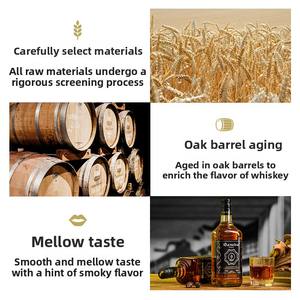 Whisky Premium al por Mayor <span class=keywords><strong>de</strong></span> 700 ml, 41% Vol. - Marca Privada y Empaque Personalizado Disponible - Product Image 5