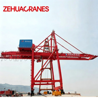 Grue de conteneurs de quai 41 tonnes avec écarteur à double levage
