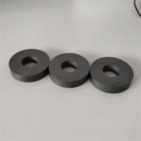 Aimant circulaire en ferrite noire 60mm grand anneau magnétique en céramique noire aimant en céramique robuste aimants en céramique