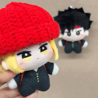 Achat en gros de jouets en peluche Anime, design personnalisé, poupées en coton doux, personnages de jeu Kawaii, décoration de chambre, vente en gros