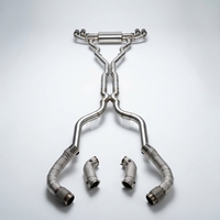   Système d'échappement complet en acier inoxydable 304 avec soupape pour M5 F9 M5 F90 G90 2018-2023 4.4T