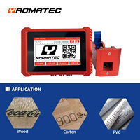 Machine de marquage Yaomatec U3 pour texte, image, logo, date, numéro de série, code-barres, code QR, imprimante industrielle Cij pour carton, bois, PVC